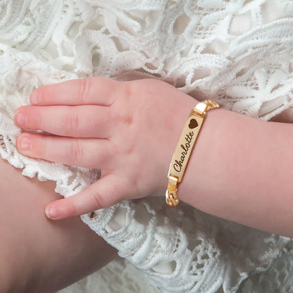 TinyTreasure™ Personalized Baby Bracelet - FREE TODAY