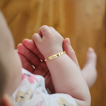 TinyTreasure™ Personalized Baby Bracelet - FREE TODAY